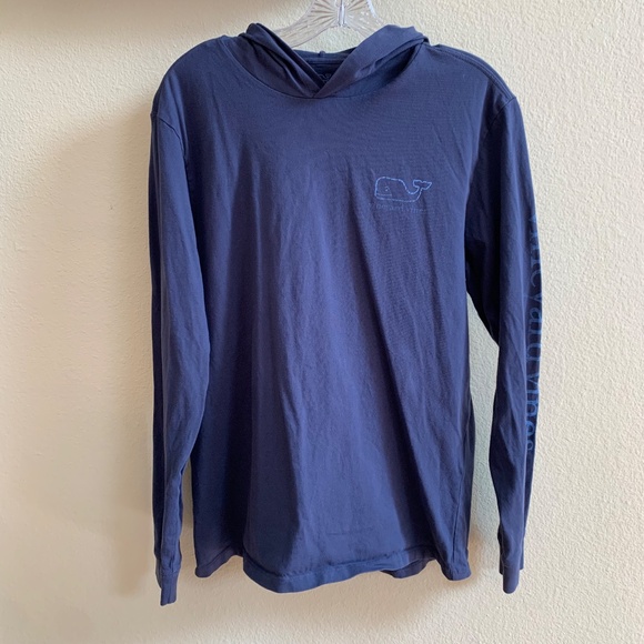 💙Young Mens Teen Vineyard Vines hooded long sleeve, Small - Picture 2 of 5